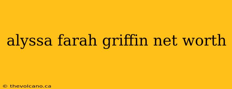 alyssa farah griffin net worth
