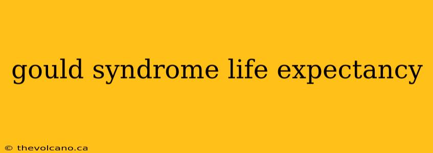 gould syndrome life expectancy
