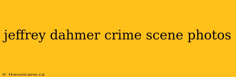 jeffrey dahmer crime scene photos
