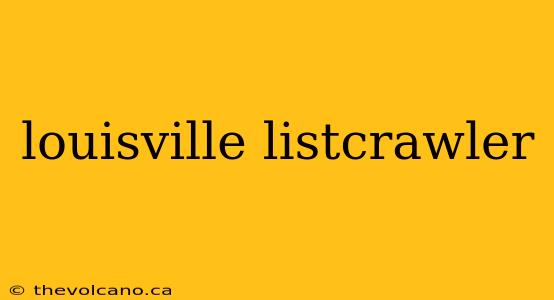 louisville listcrawler