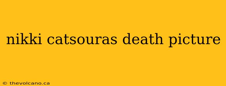 nikki catsouras death picture