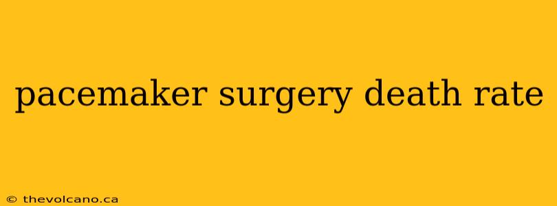 pacemaker surgery death rate