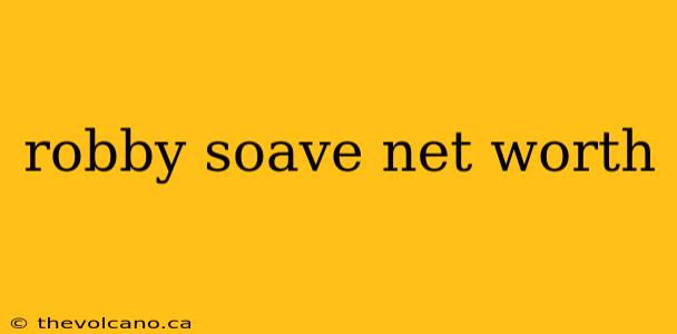 robby soave net worth