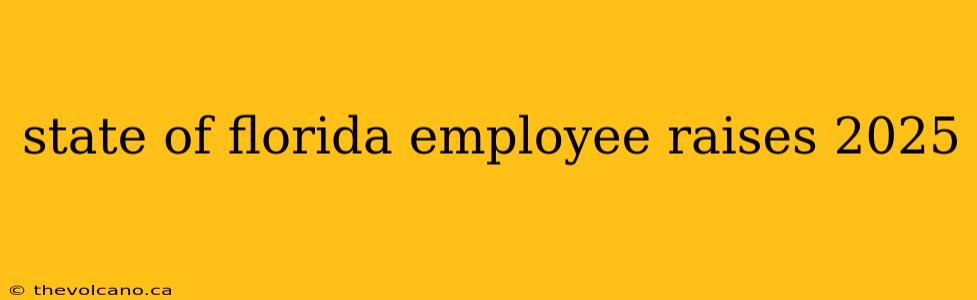 state of florida employee raises 2025
