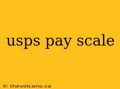 usps pay scale