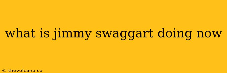 what is jimmy swaggart doing now