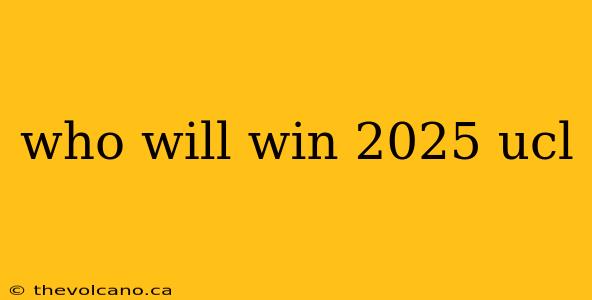 who will win 2025 ucl